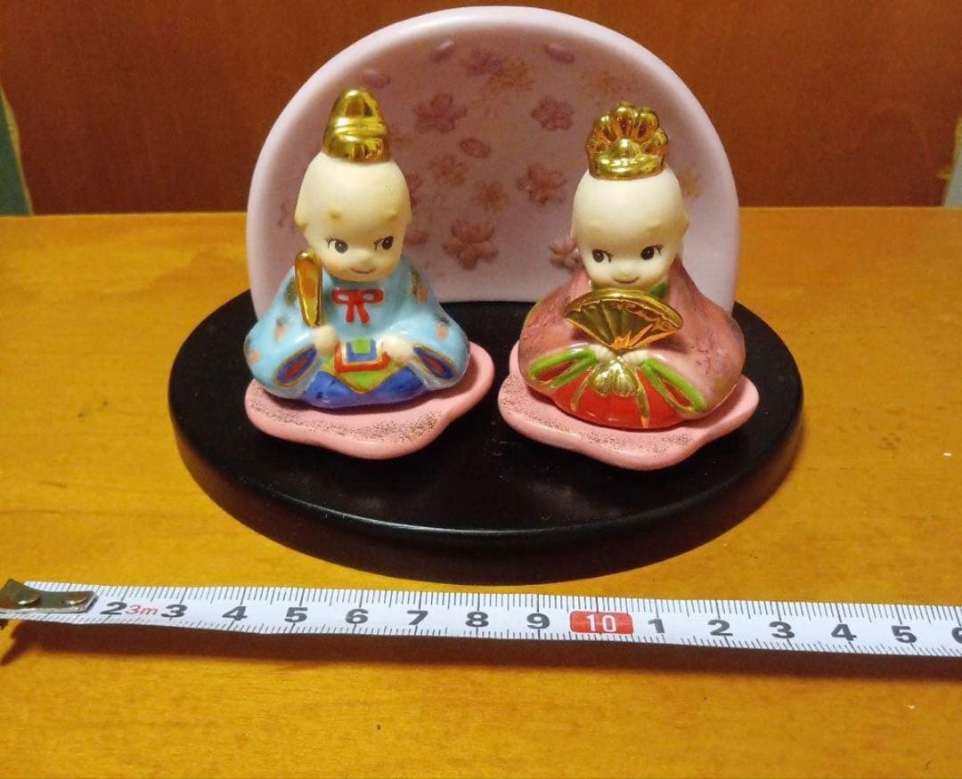 手のひらサイズ　Kewpie 雛人形セット
