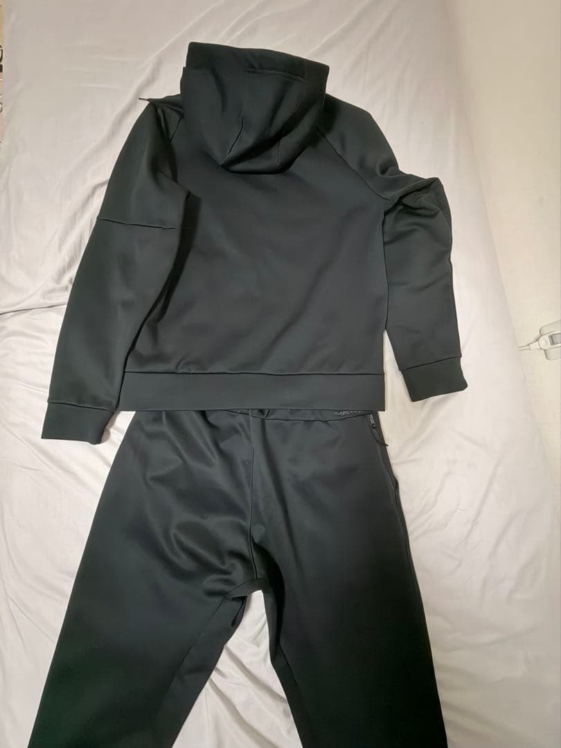 Nike テックフリース　ブラック　上下　黒　M