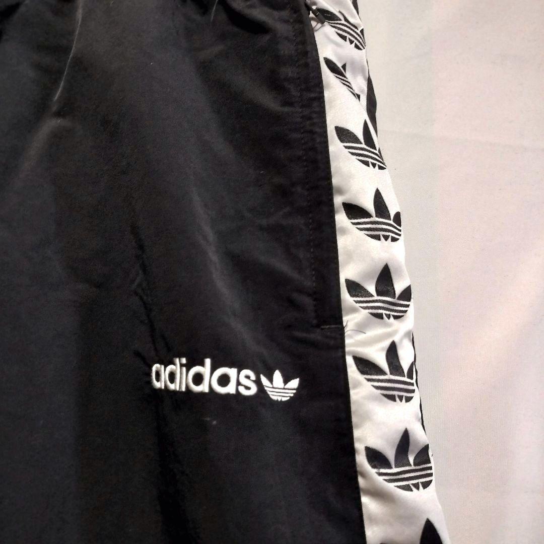 ★人気　アディダス　ジャージ　トラックパンツ　シャカシャカ　ブラックXL