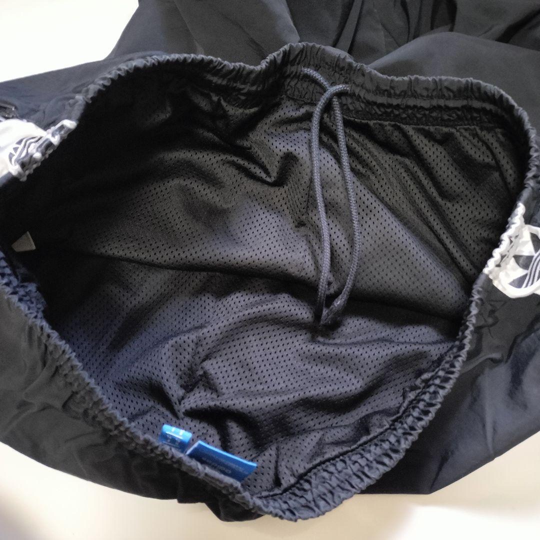 ★人気　アディダス　ジャージ　トラックパンツ　シャカシャカ　ブラックXL
