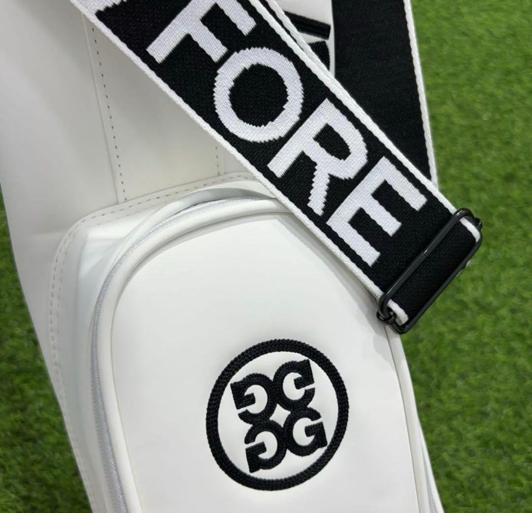 ジーフォア G/FORE ゴルフ ラウンドバッグ セルフスタンドバッグ 白