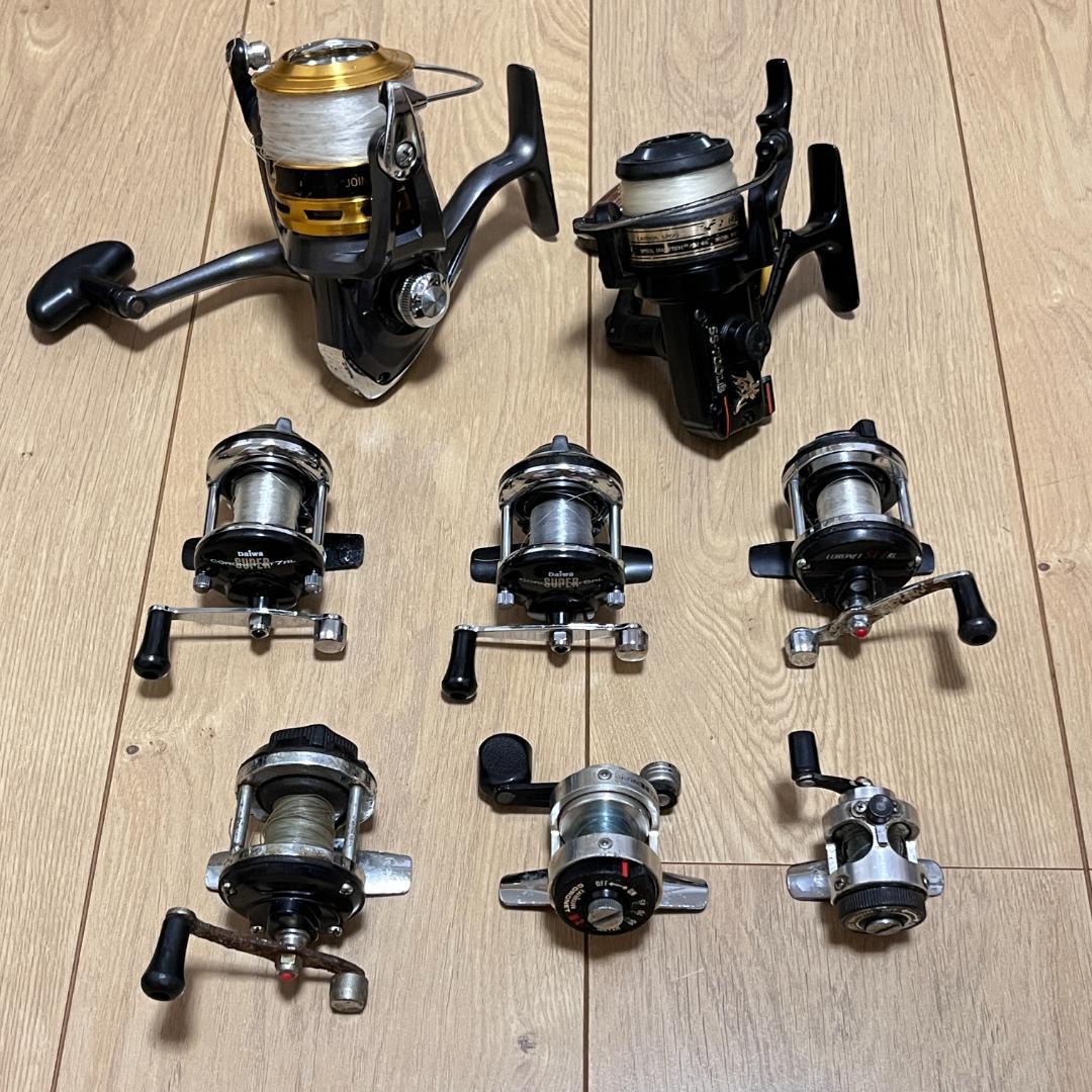Daiwa ダイワ リール 8点まとめ売り