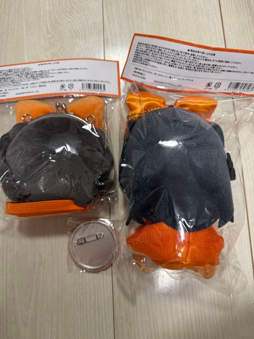 FRUITS ZIPPER 鎮西寿々歌 ちびぬい、がま口、缶バッジセット