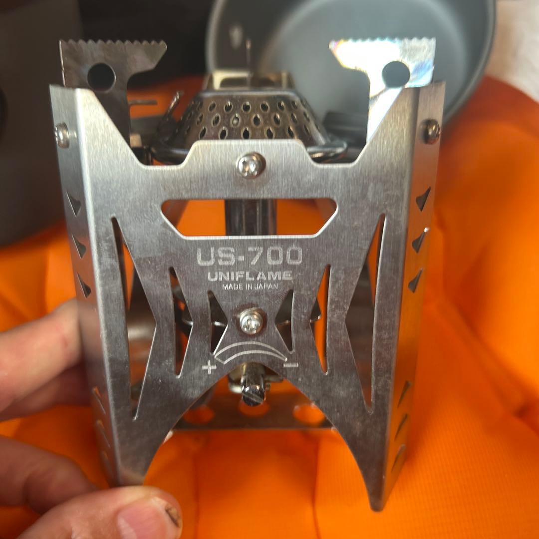 ユニフレーム　US-700 アウトドアカセットコンロ豪華一式