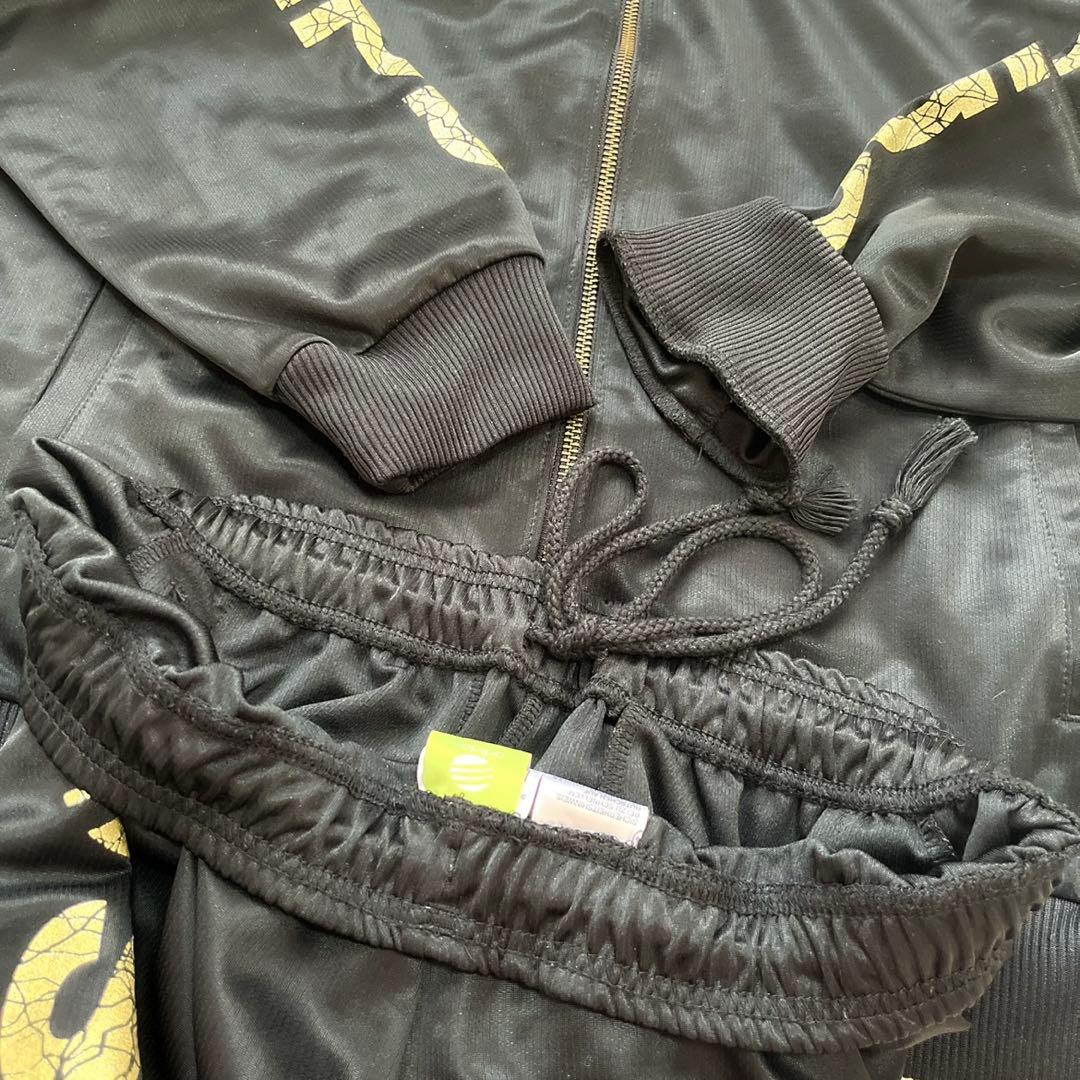 【値下げ交渉◎】 【希少】 adidas NEO クラックドゴールド ジャージ