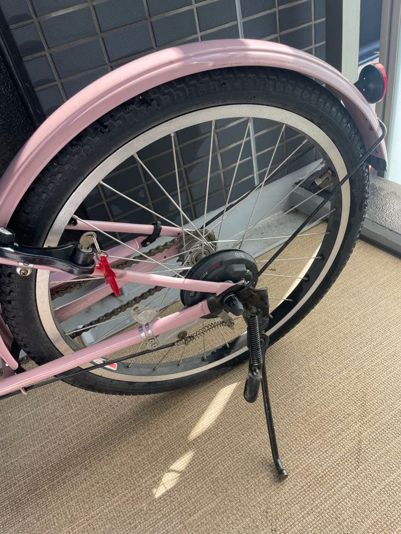 bikke 22型　子供用自転車　ピンク【直接手渡し希望】