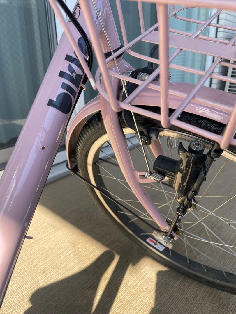 bikke 22型　子供用自転車　ピンク【直接手渡し希望】