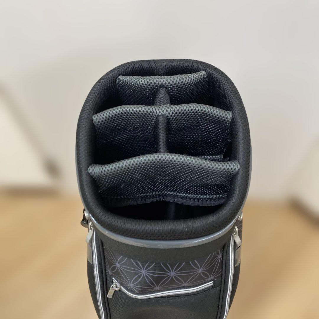 【美品】Callaway Solaire キャディバッグ 黒/グレー