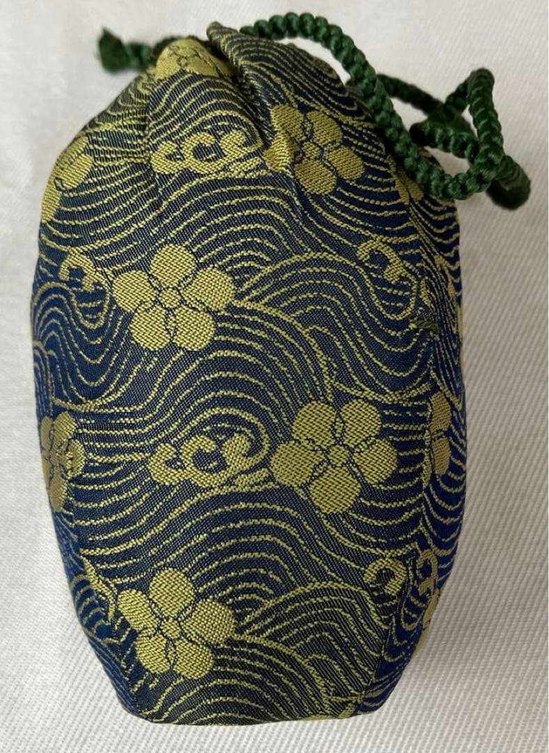 高取鬼丸雪山作　高取焼　肩衡　茶入　共箱　仕服付　茶道具