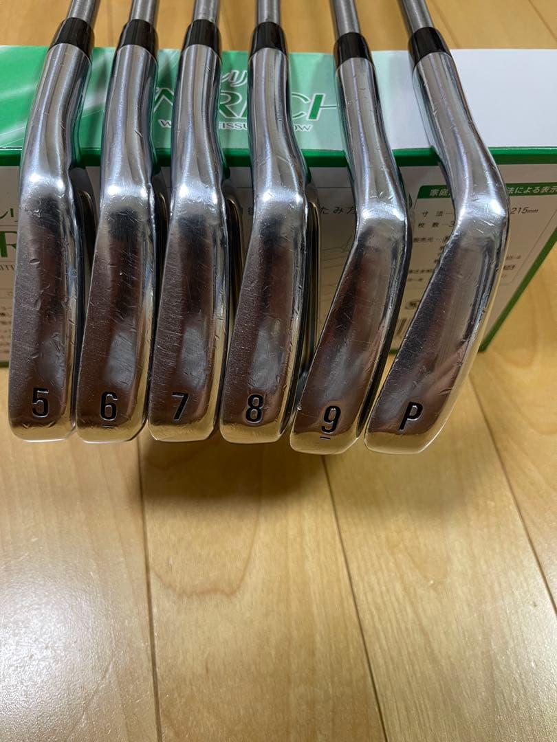 ★X FORGED 2024 スチールファイバーi110 cw S 5〜PW6本