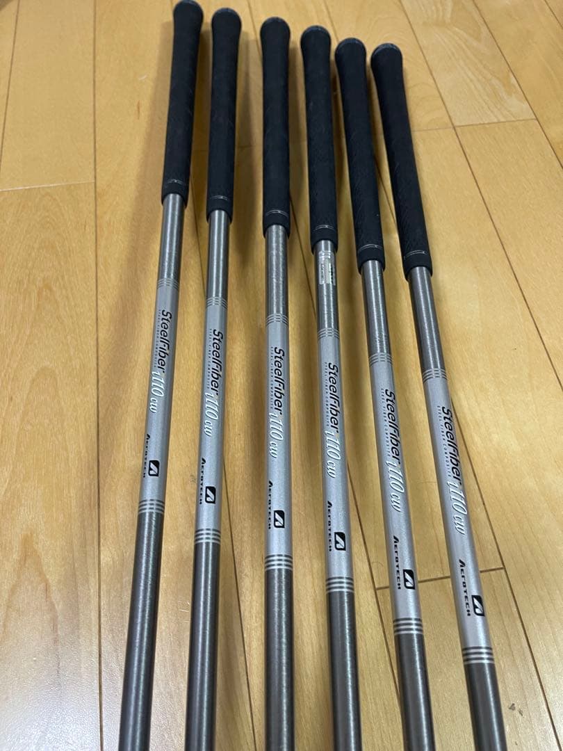 ★X FORGED 2024 スチールファイバーi110 cw S 5〜PW6本