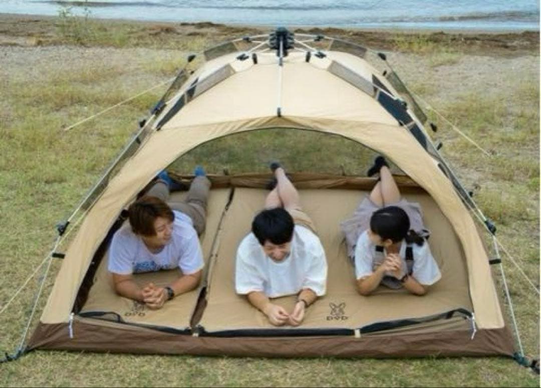 DOD わがやのテントL TS-869-NT ベージュ　2回使用　wagaten