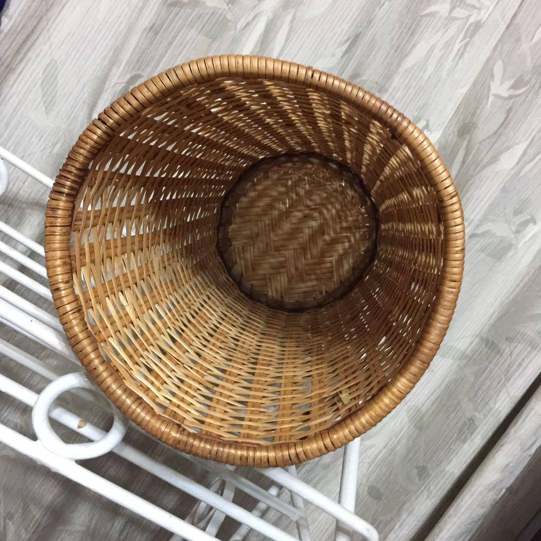 カゴ バスケット かご 竹籠 *