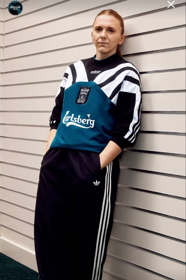 adidas Liverpool リヴァプール 95-96スウェット S