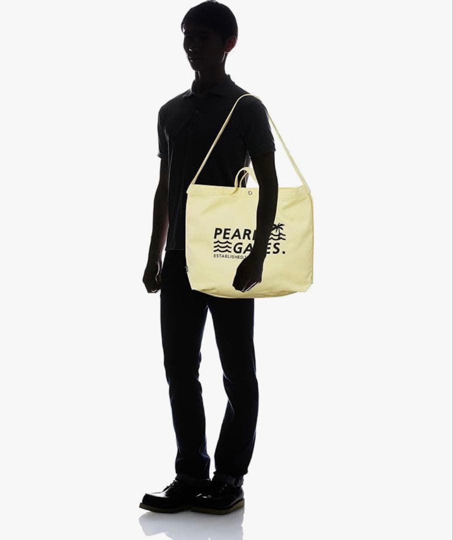 新品 未使用 パーリーゲイツ トートバッグ ペールカラーシリーズ イエロー