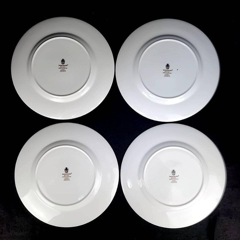 ●美品□ウェッジウッド 7　ドルフィン プレート ディナープレート　4枚 9