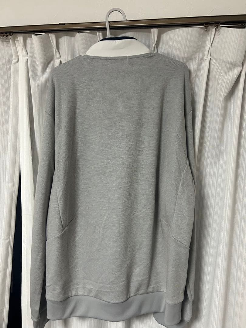 le coq sportif ジップアップシャツ 3L グレー