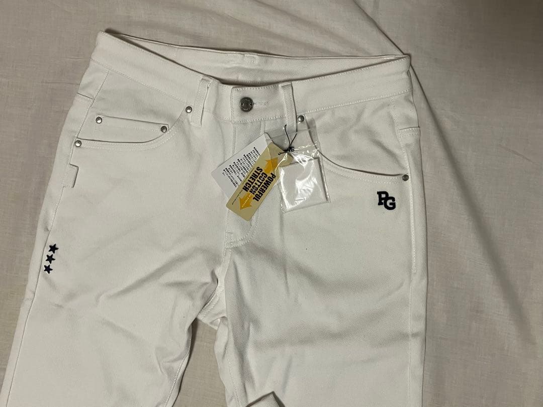 未使用品 パーリーゲイツ ホワイトパンツ 4(M) 正規品
