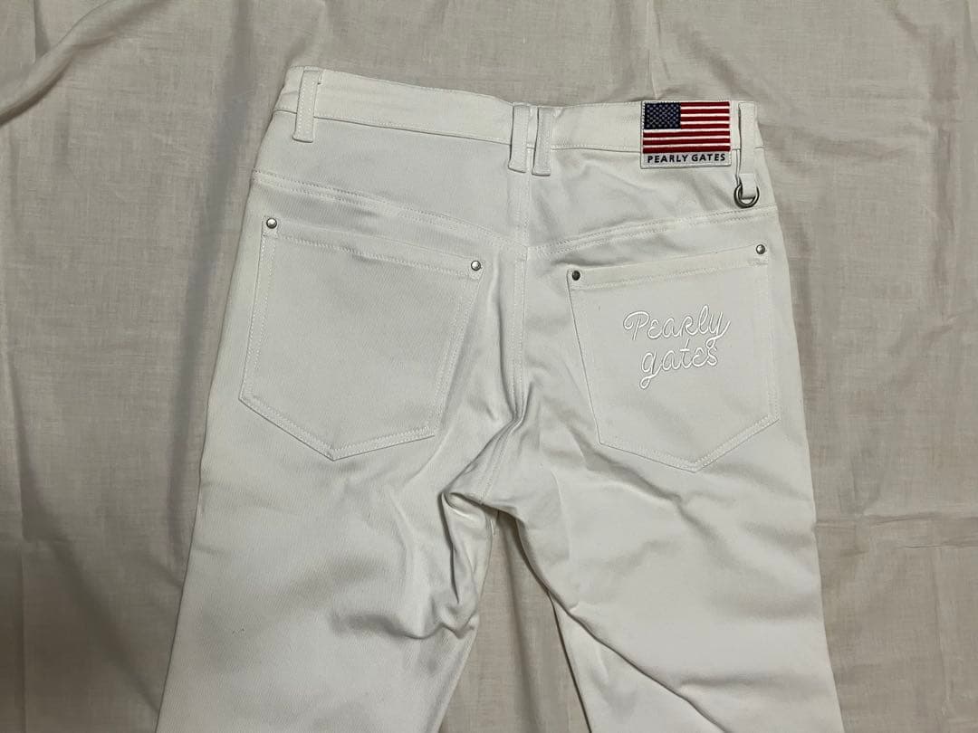 未使用品 パーリーゲイツ ホワイトパンツ 4(M) 正規品