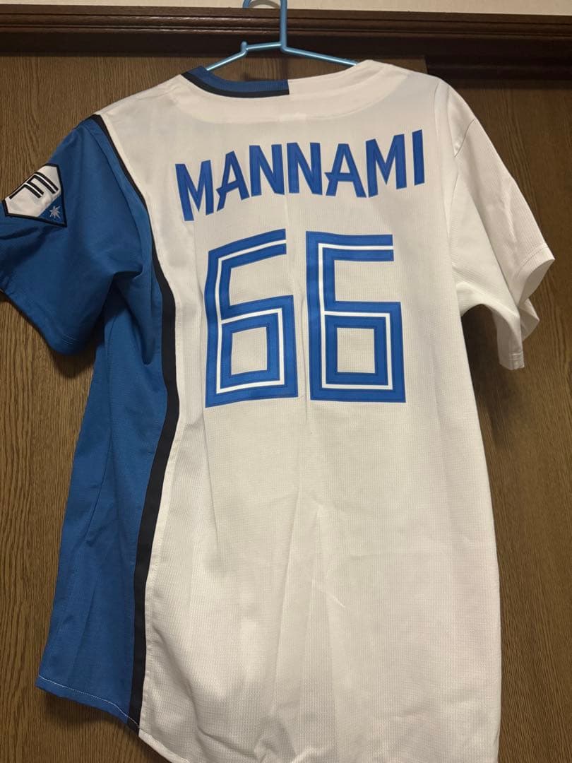 ユニフォーム MANNAMI 66 サイズS 応援歌ワッペン付