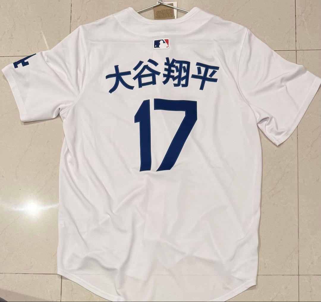 大谷翔平 Dodgers ユニフォーム 17 Lサイズ