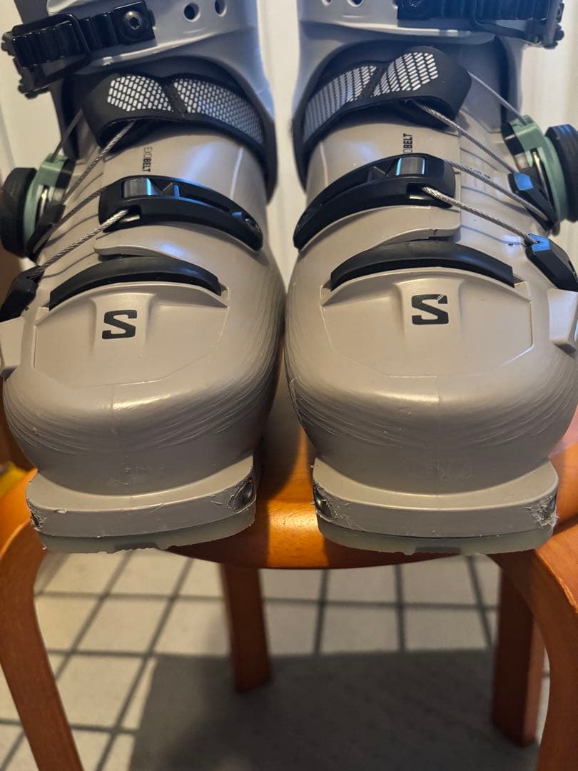 SALOMON スキー ブーツ 25/25.5cm グレー
