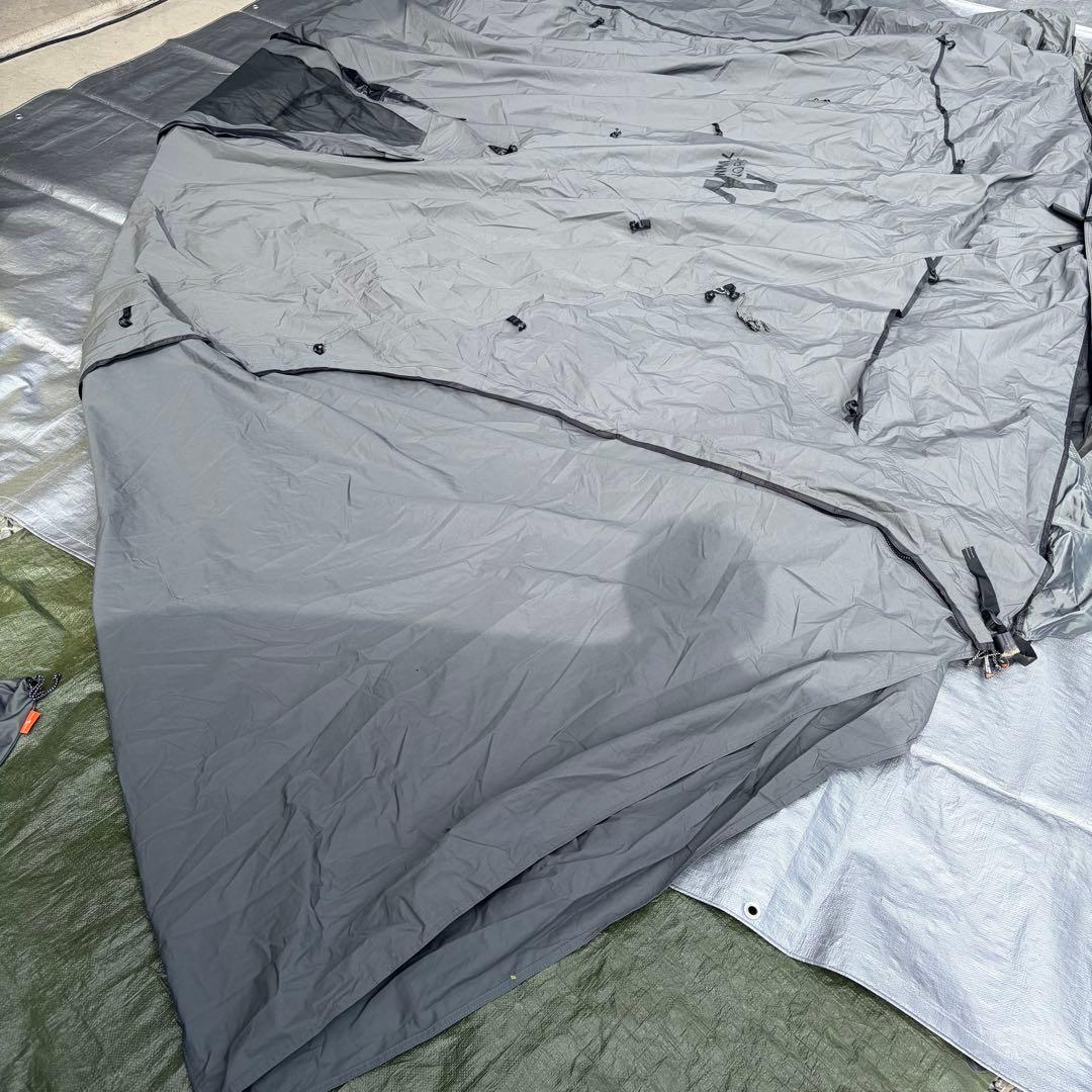 MINIMAL WORKS SHELTER GH CHARCOAL セット