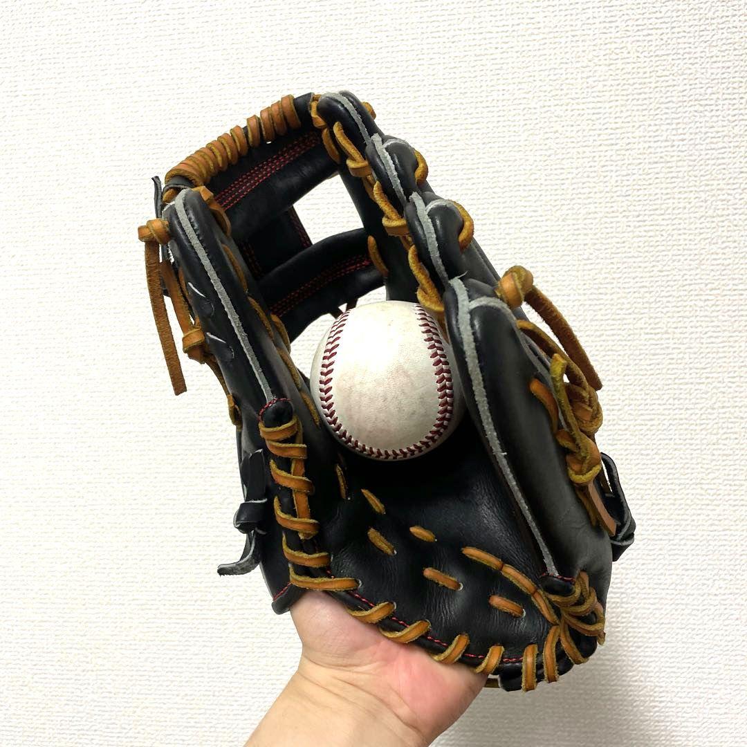 257 トレジャー 未使用 型抜群 即戦力 硬式 内野手用グローブ