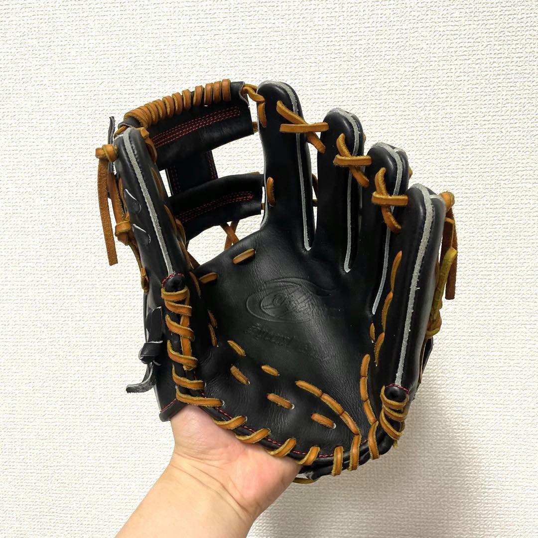 257 トレジャー 未使用 型抜群 即戦力 硬式 内野手用グローブ