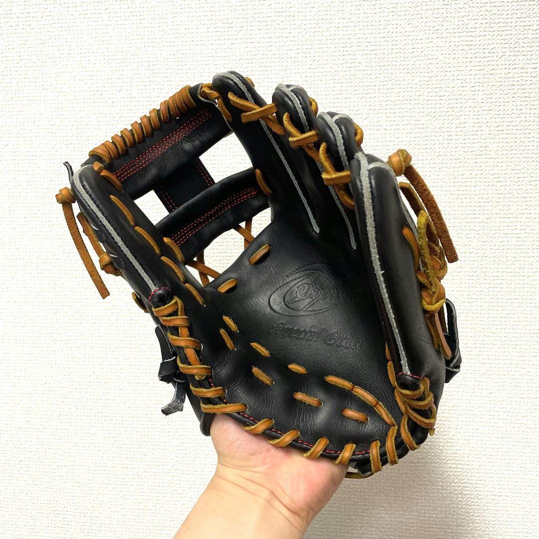 257 トレジャー 未使用 型抜群 即戦力 硬式 内野手用グローブ