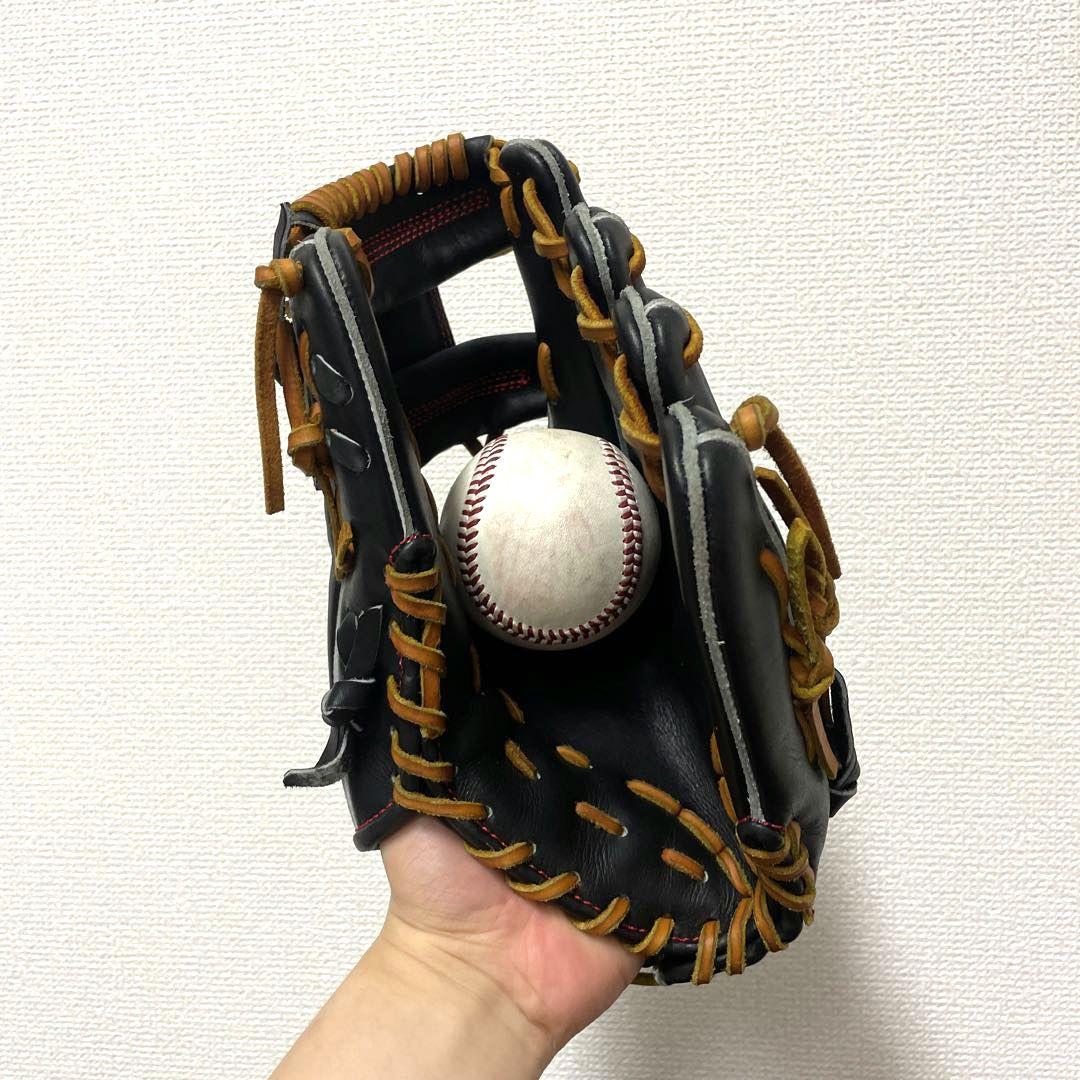 257 トレジャー 未使用 型抜群 即戦力 硬式 内野手用グローブ