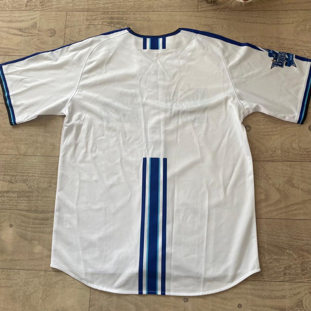 【新品未使用】 DeNA BAYSTARS ユニフォーム 山崎康晃サイン入り