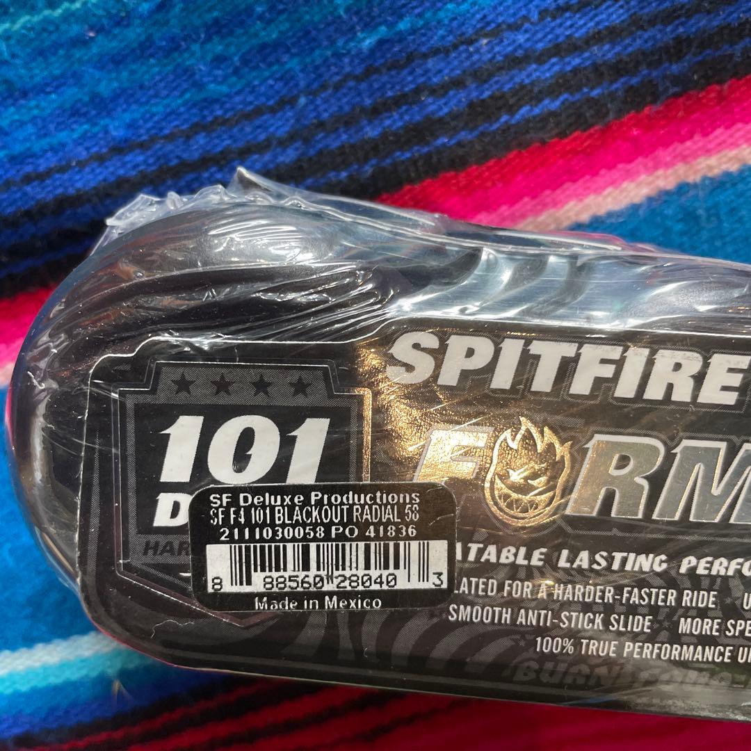 スケートボード Spitfire Formula Four 58mm101a Radial