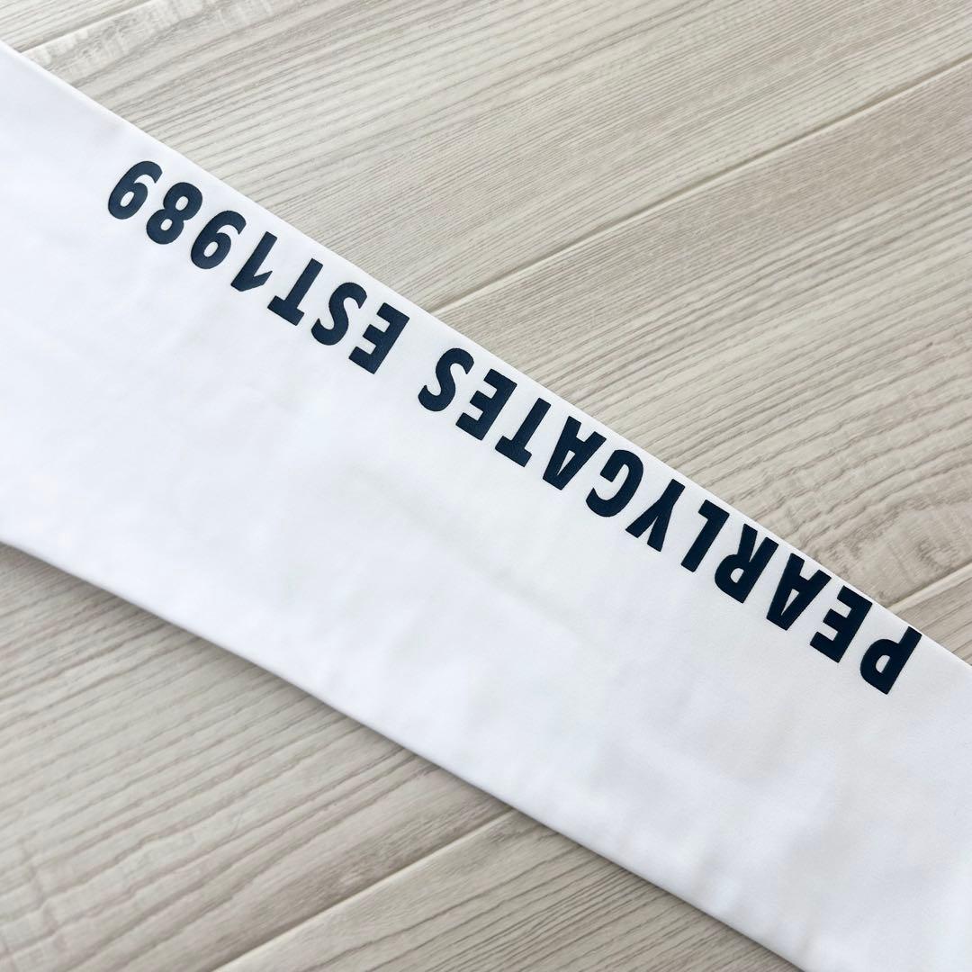 美品　パーリーゲイツ　ハイネック　長袖カットソー　シャツ　ホワイト　サイズ1
