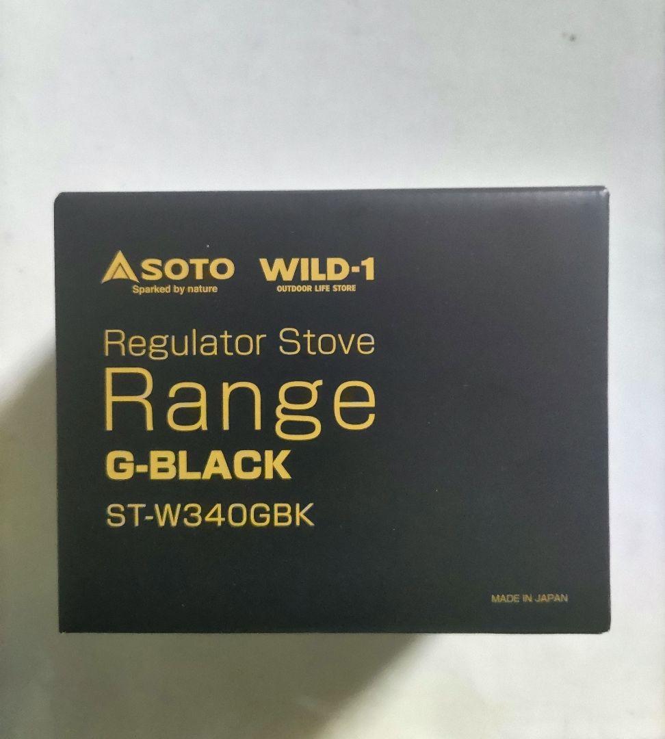 【新品未使用】SOTO レギュレーター ストーブ Range G-BLACK