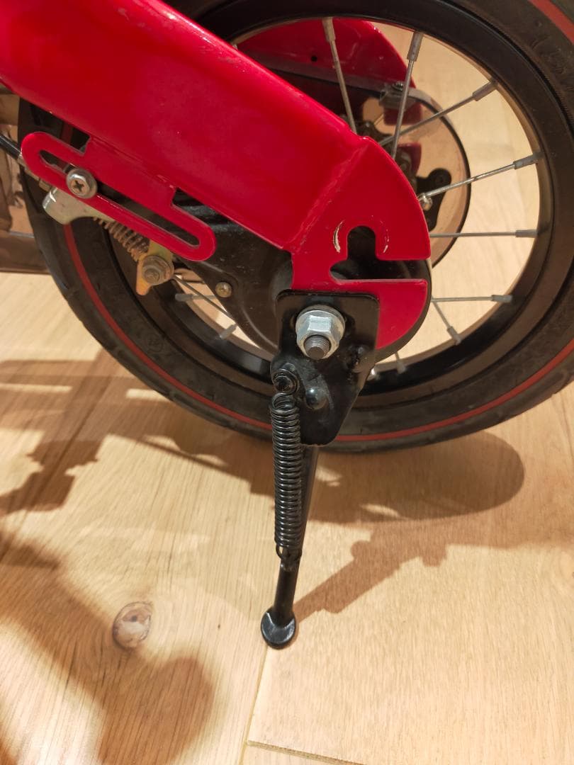 へんしんバイク 12インチ Henshin Bikeレッド スタンド付