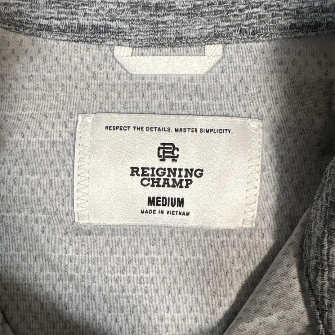 REIGNING CHAMP ハーフジップ トレーニングトップス M