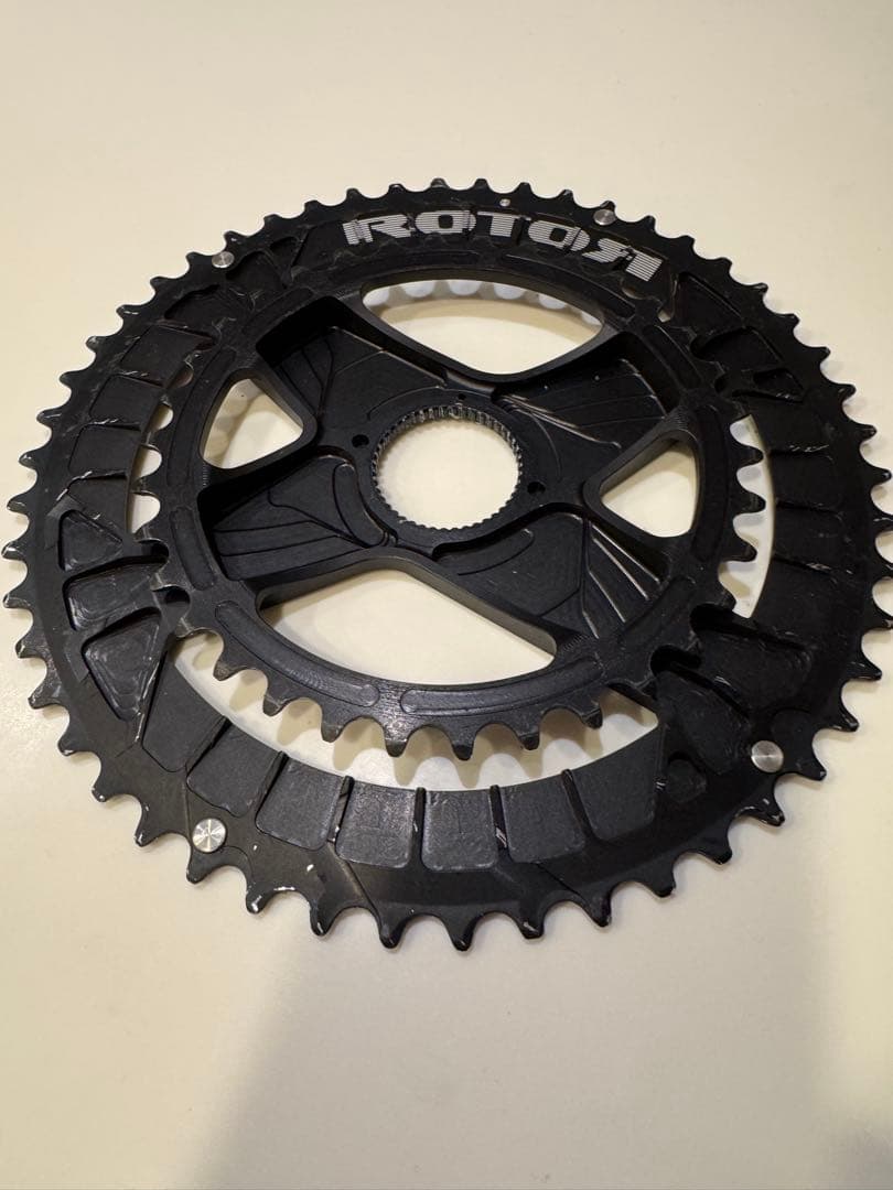 ROTOR 真円チェーンリング 50/34 7075 T6 CNC スペイン製