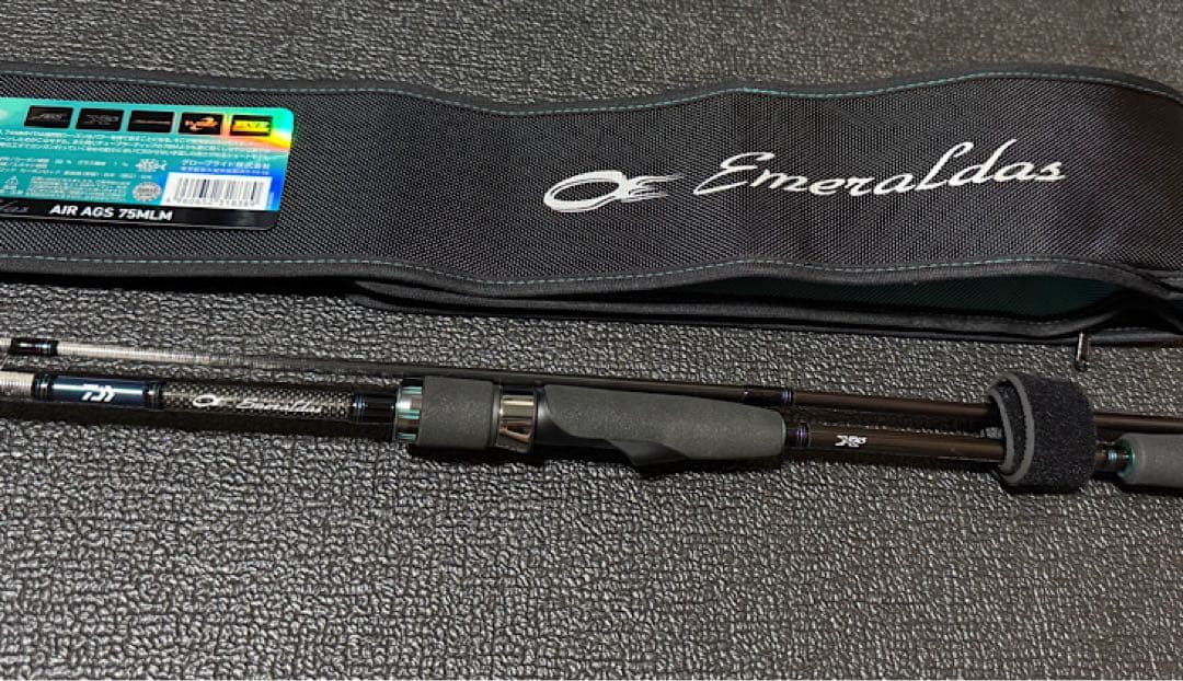 超美品 ！20エメラルダスAIR AGS 75MLM エギングロッド