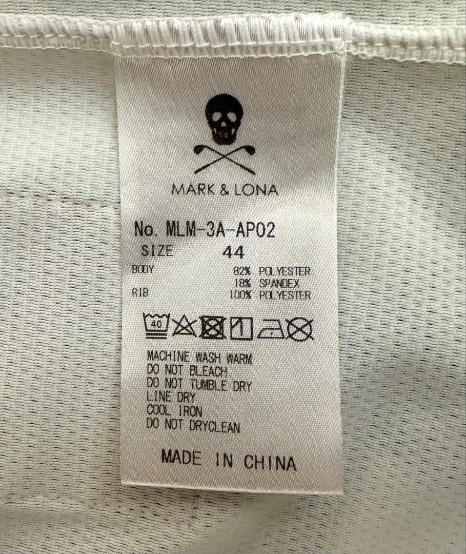 【美品】マークアンドロナ　半袖　ポロシャツ　44 S