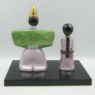有田焼　勝山作　雛人形　お雛さま　ひな人形　置物　昭和レトロ　陶器　インテリア