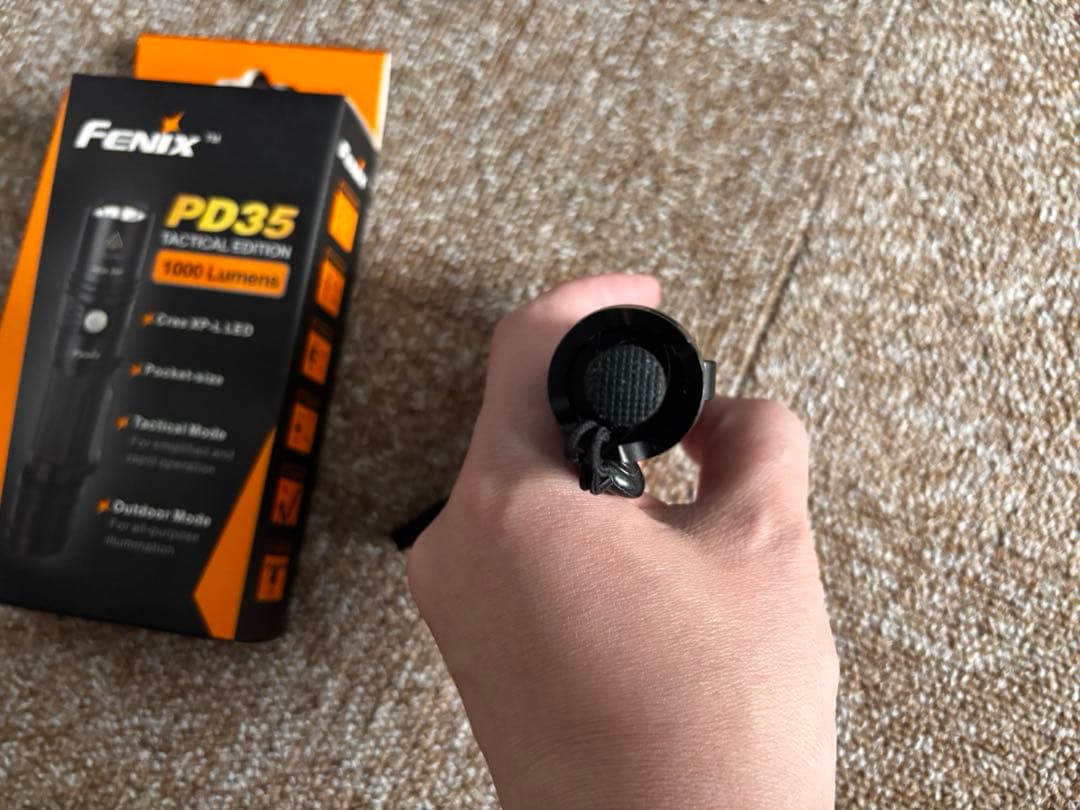 FENIX PD35 フラッシュライト 充電器バッテリーフルセット エクスター