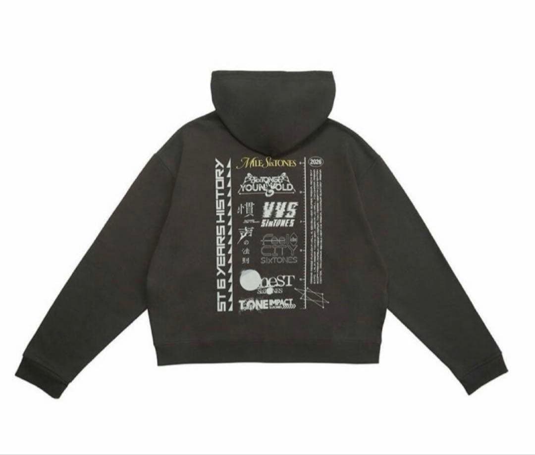SixTONES MILESixTONES グッズ　パーカー 即日発送対応可