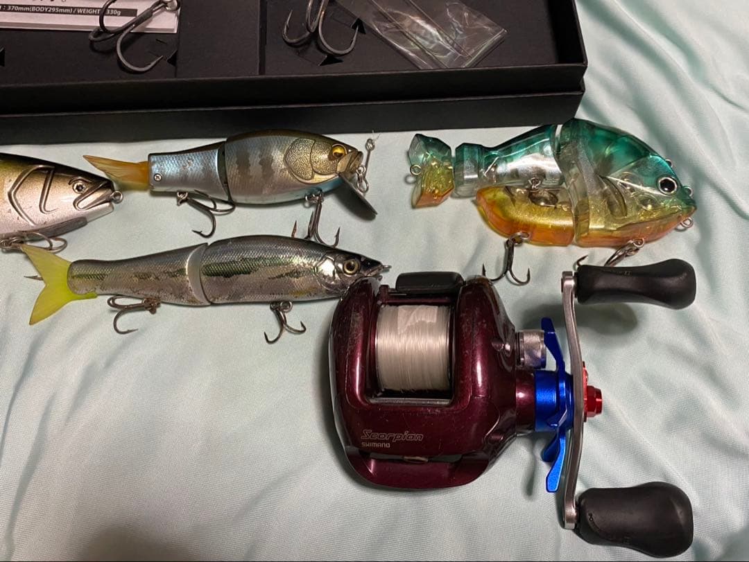 バス釣り引退セット　ギラギラコウゲキ