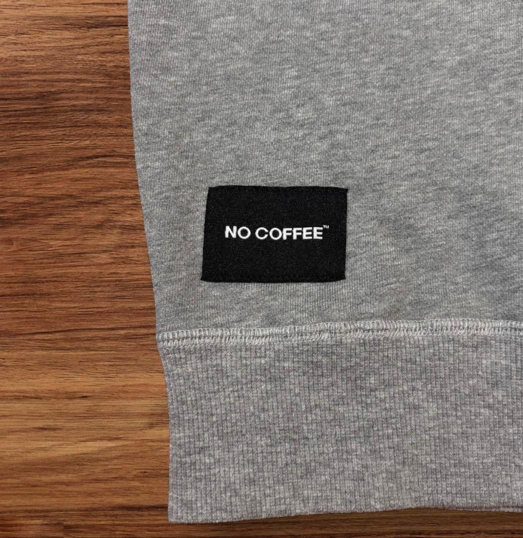 NO COFFEE × CLUBHAUS \"NO GOLF\" スウェット L