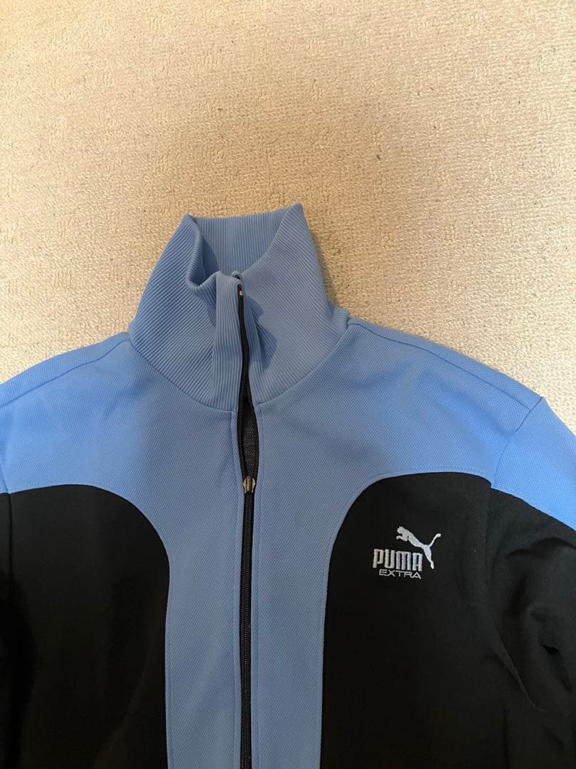 激レア品 PUMA 読売クラブ 上下セット （M〜L ）青/黒 マラドーナモデル