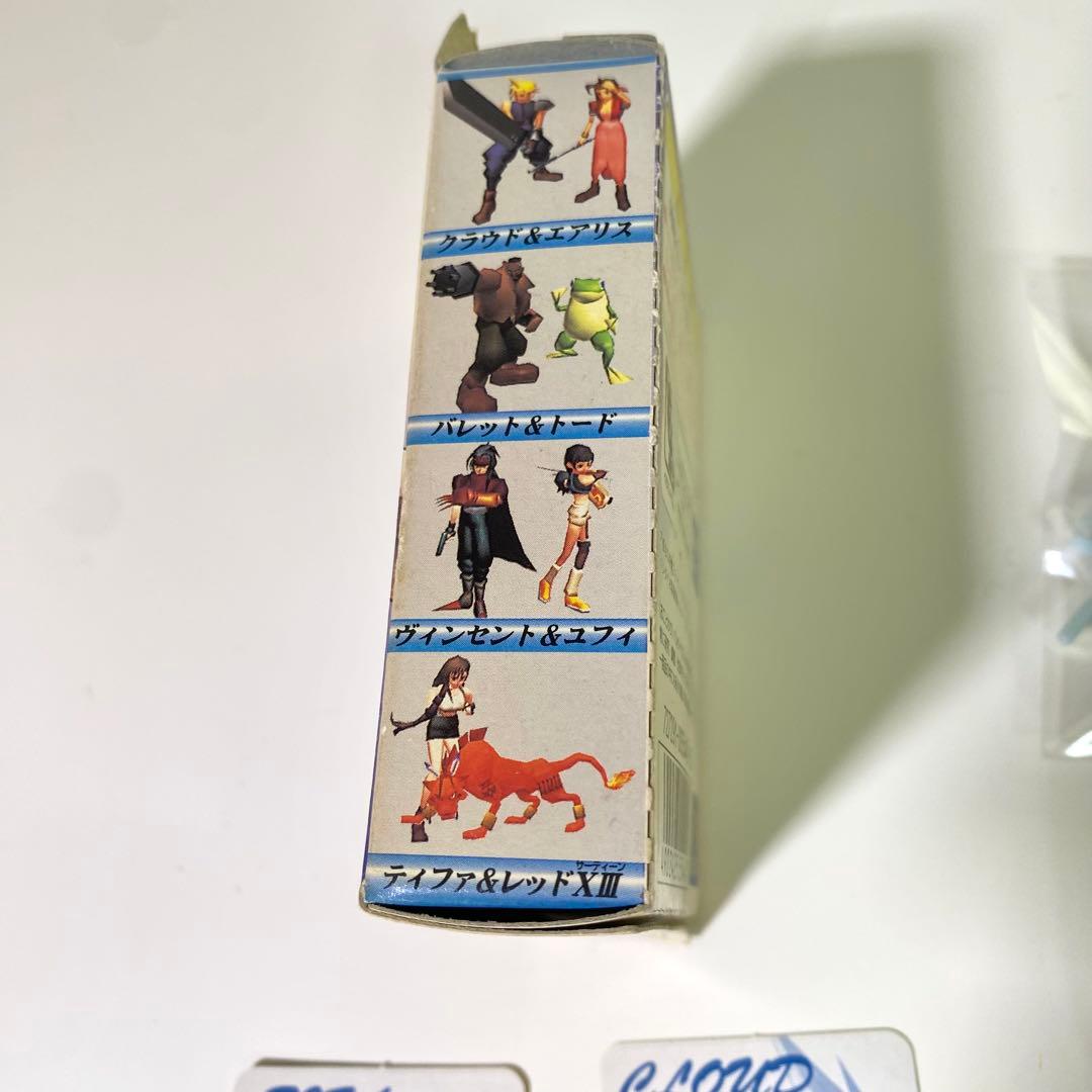 【当時品】ファイナルファンタジーⅦ　塩ビ人形　平成レトロ　フィギュア　カード付