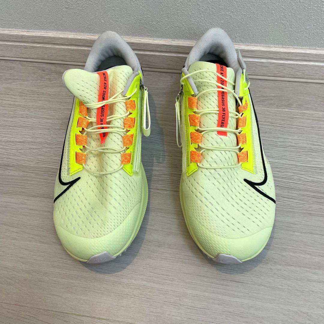 極美品NIKE AIR ZOOM PEGASUS 38 FLYEASE 27.0