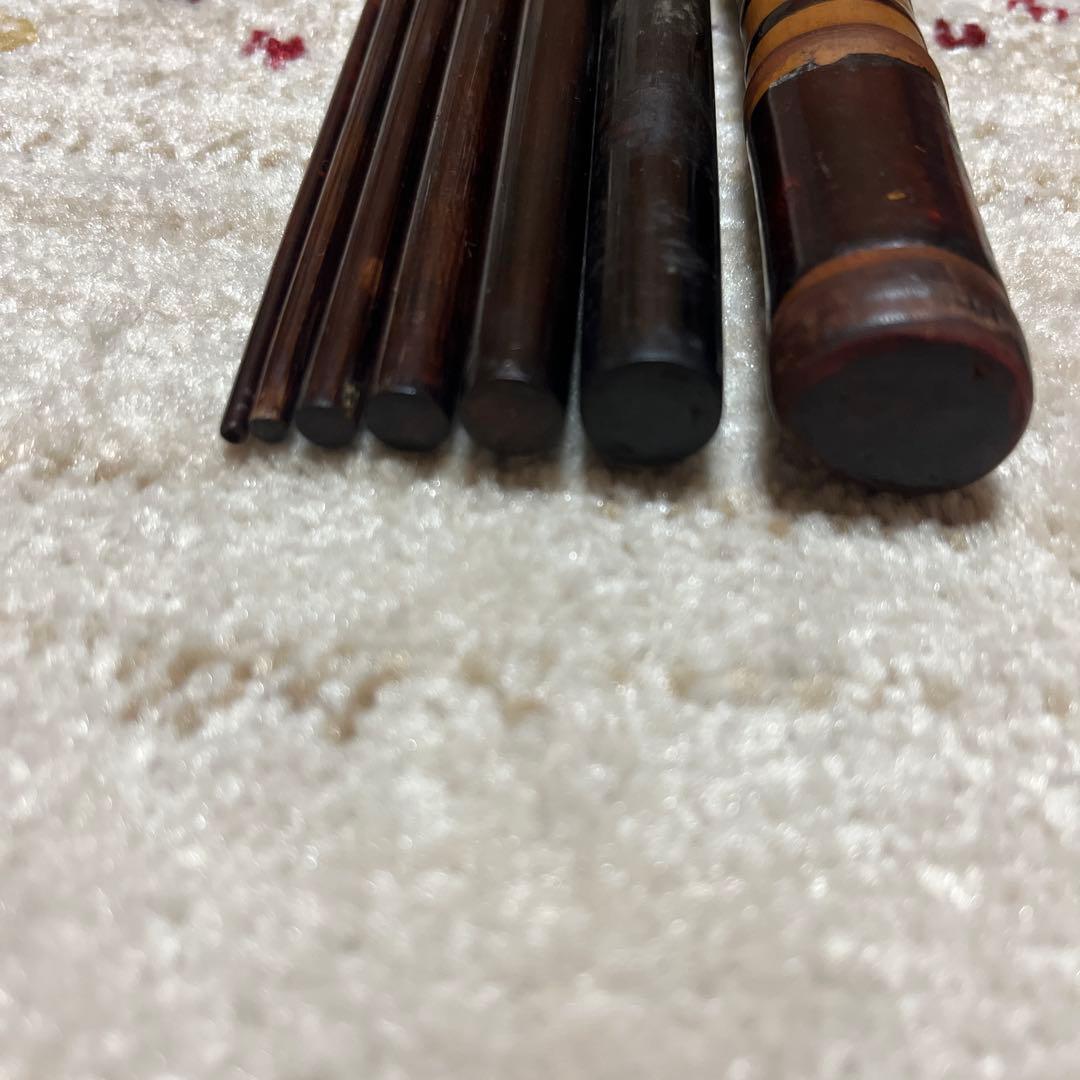 値下げ　竹竿　2本セット　竿正　和竿