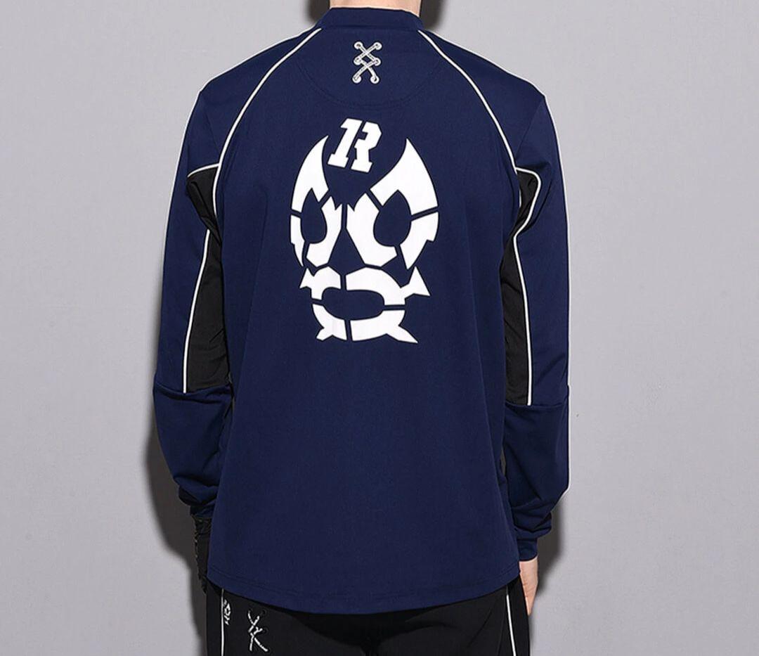 RSB ネイビー ラッセルノ　Russeluno 7 XXL モックネック